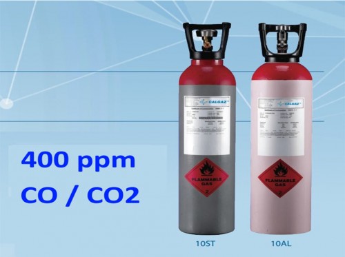 Chai khí chuẩn 400ppm CO/CO2 - Model 10AL